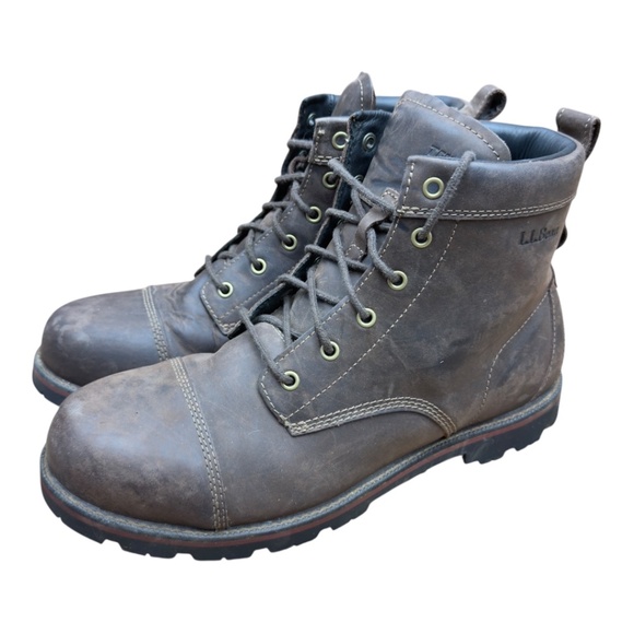 LL Bean Men\'s size 12 East Point Casual Cap-Toe Boots, Waterproof Size main image 5